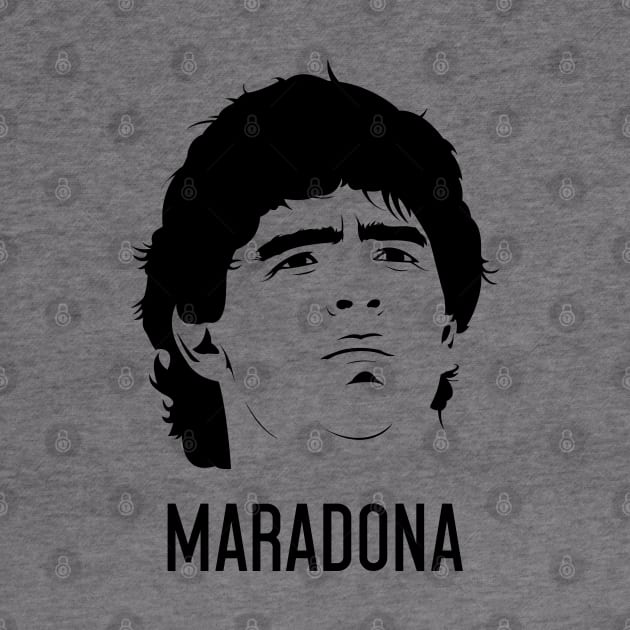 Diego Armando Maradona by InspireSoccer